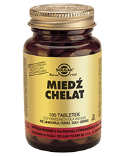 Miedź chelat x 100 tabl.