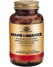 Wapń i Magnez cytrynian x 100 tabl.