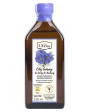 Olej lniany do diety dr Budwig 250 ml