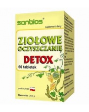 Ziołowe Oczyszczanie DETOX 60 tabl.