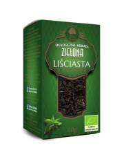 HERBATA ZIELONA LIŚCIASTA EKO 80G